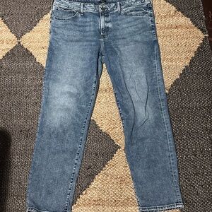 Express Blue Slim Straight Jeans 38x32